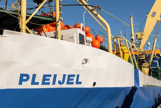 Från fartyget Pleijel tog IA-systemet emot sin tionde miljonte arbetsmiljöhändelse.